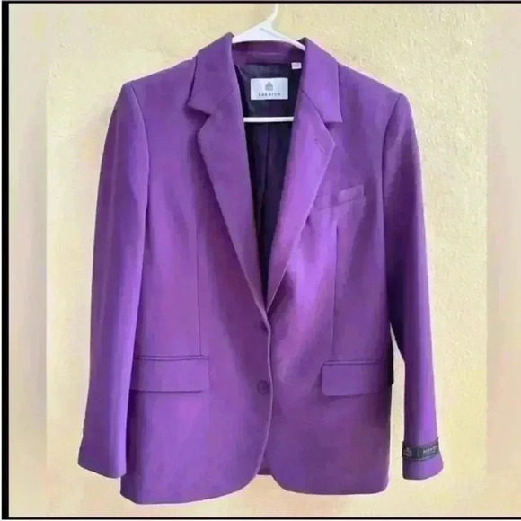 Babaton-Aritzia Women's "Agency" Blazer In Dewberry Purple- XS NWT! - Picture 7 of 14